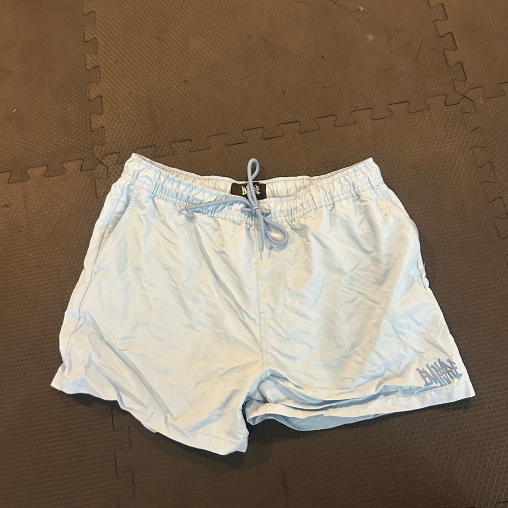Light Blue Swim Trunks